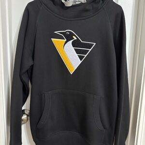 Black Penguin Logo Men's Hoodie